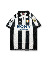 ユヴェントス 1997-98 ホーム UEFAチャンピオンズリーグ仕様 レプリカ ジャージ デル・ピエロ 10番
