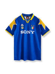 1995/96シーズンのユベントスアウェイユニフォーム、ジャンルイジ・ブッフォン着用の伝説的サッカージャージ