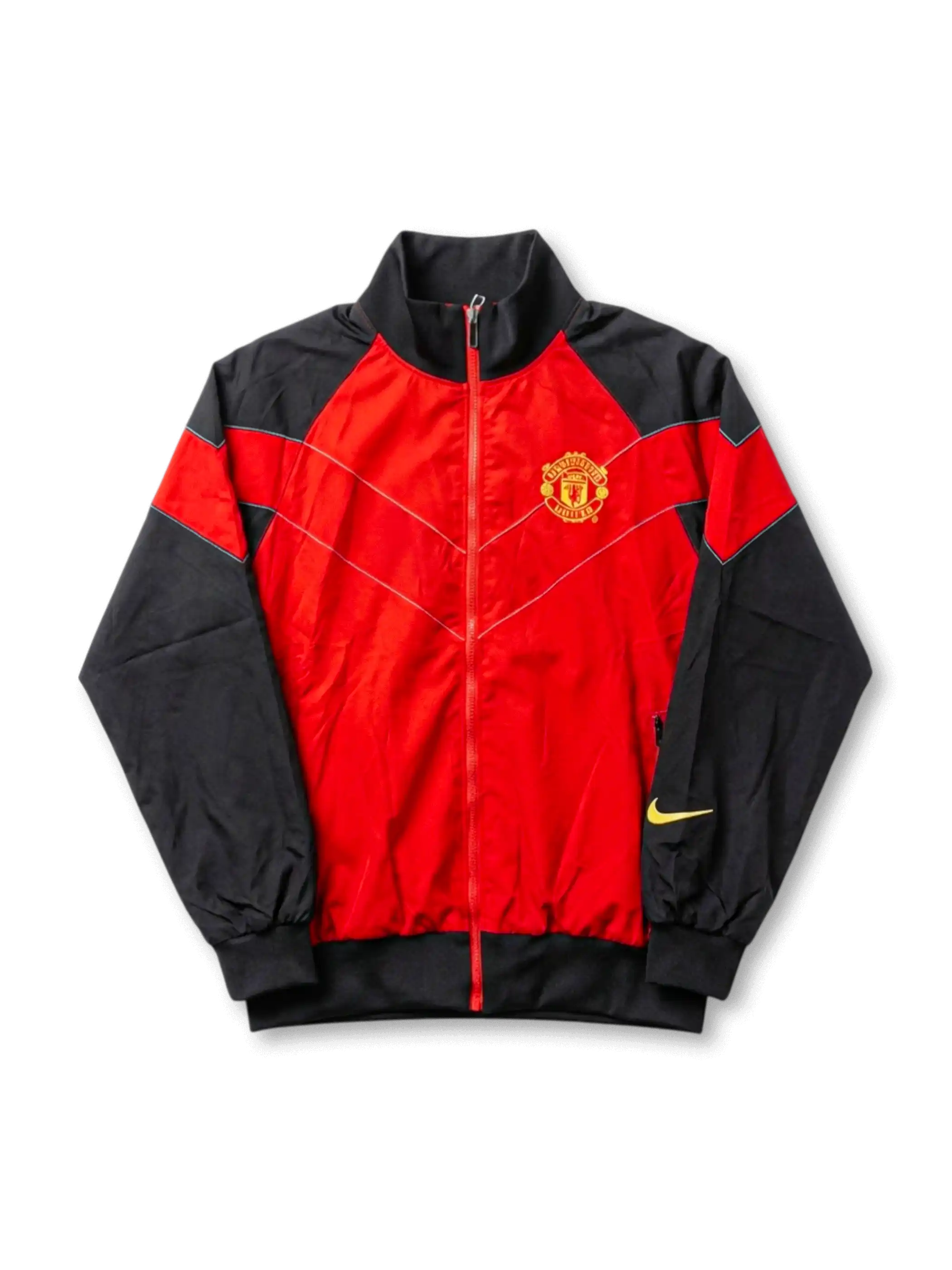 マンチェスター・ユナイテッド 1878 トラックジャケット レッド×ブラック フロントデザイン