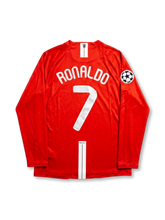 マンチェスター・ユナイテッド 2007-08 UEFAチャンピオンズリーグ決勝モスクワ大会 長袖ホームジャージ ロナウド #7