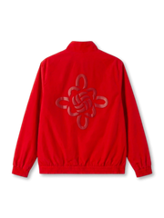 マンチェスター・ユナイテッド × adidas Originals 春節スペシャルエディション リバーシブルトラックジャケット — レッド×ブラック