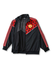 マンチェスター・ユナイテッド レッドパターン ウィンドブレーカージャケット アディダス仕様