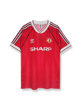 1991/92シーズンのマンチェスター・ユナイテッドホームユニフォーム、エリック・カントナ着用のクラシックサッカージャージ