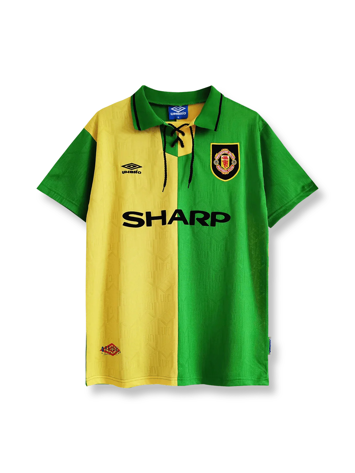 1992/94シーズンのマンチェスター・ユナイテッドサードユニフォーム、エリック・カントナ着用のクラシックサッカージャージ