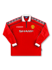 1998/99シーズン マンチェスター・ユナイテッド ホームユ ニフォーム 長袖