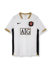 2006/07シーズンのマンチェスター・ユナイテッドアウェイユニフォーム、クリスティアーノ・ロナウド着用のクラシックサッカージャージ