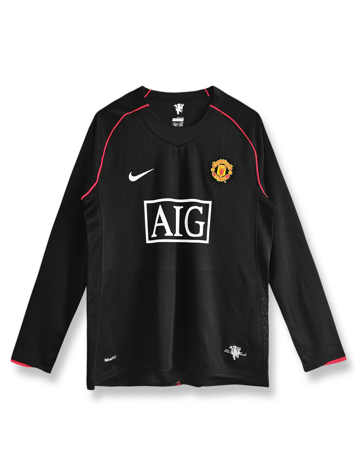 2007/08シーズンのマンチェスター・ユナイテッドアウェイユニフォーム、クリスティアーノ・ロナウド着用のクラシックサッカージャージ