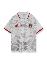 1998シーズンのメキシコ代表アウェイクラシックユニフォーム、ルイス・エルナンデス・ラファエル・マルケス着用、白基調のクラシックデザイン