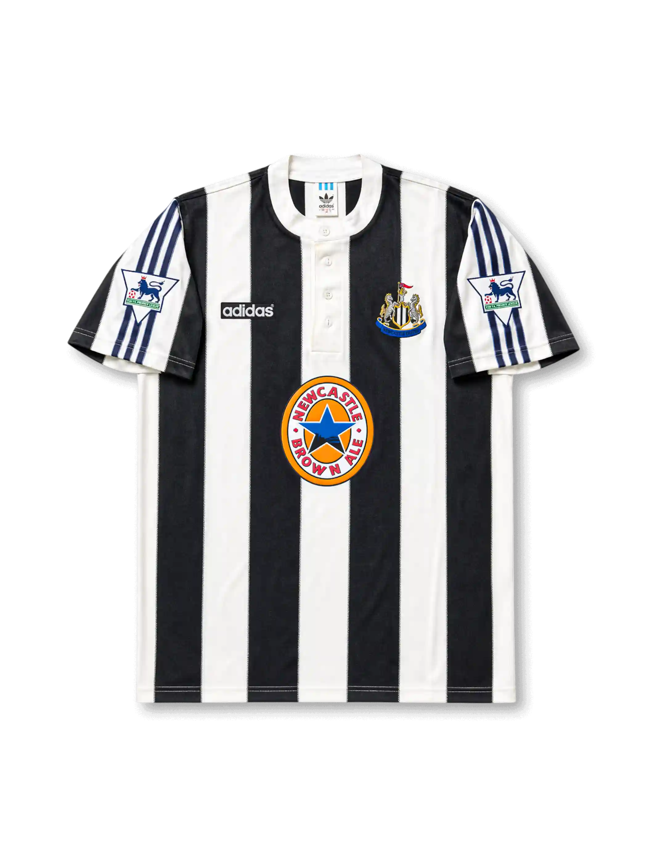 adidas ニューカッスル・ユナイテッドFC 1995-97 ホームシャツ 【公式