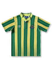 1988年シーズンのニューカッスルアウェイユニフォーム、ケヴィン・キーン着用のクラシックサッカージャージ