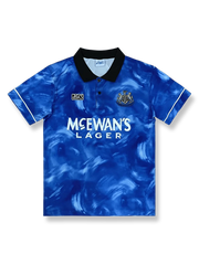 1994年シーズンのニューカッスルアウェイユニフォーム、アラン・シアラー着用のクラシックサッカージャージ