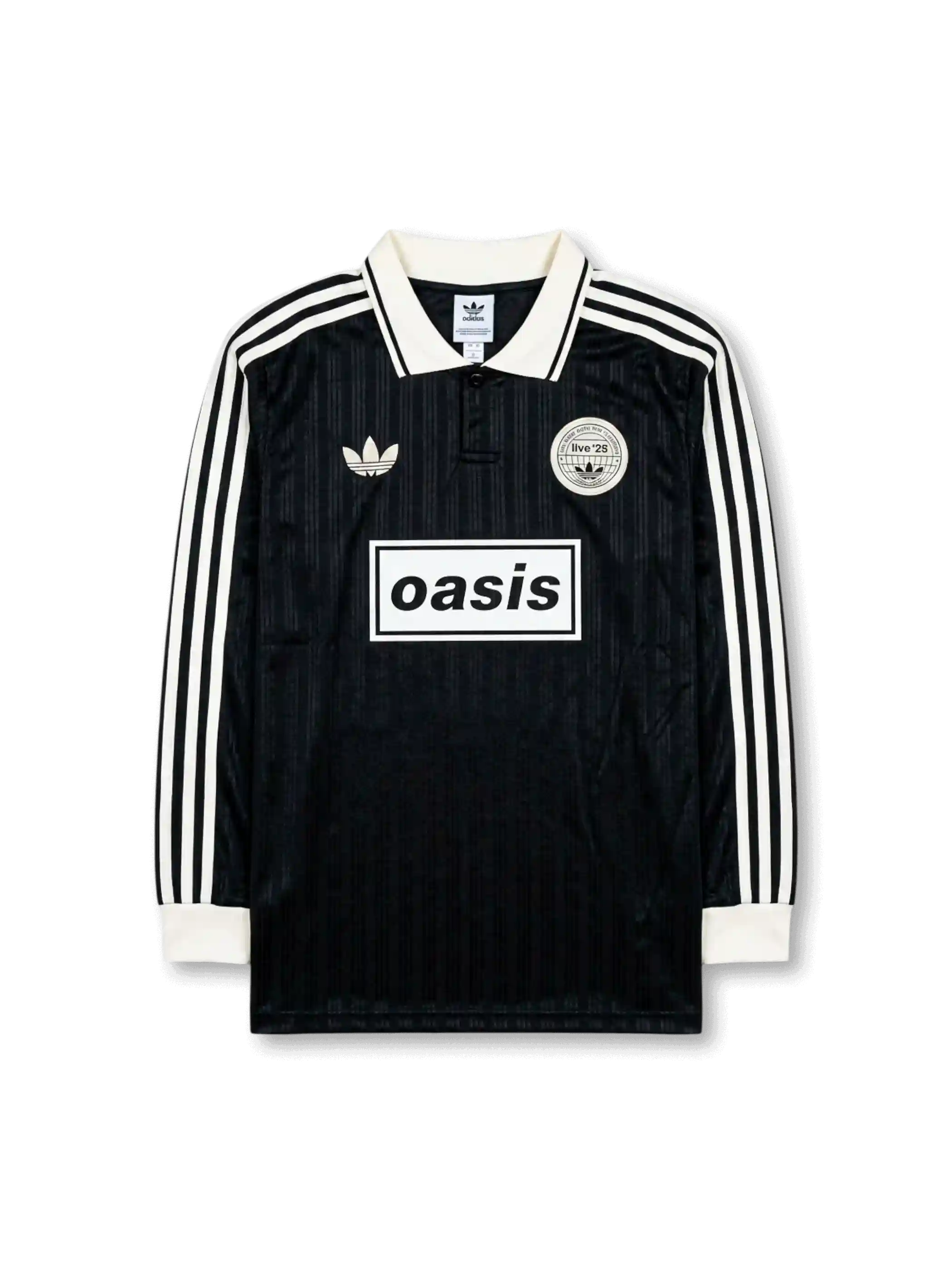 Oasis Live25 ロンドン限定フットボールシャツ オアシス アディダス