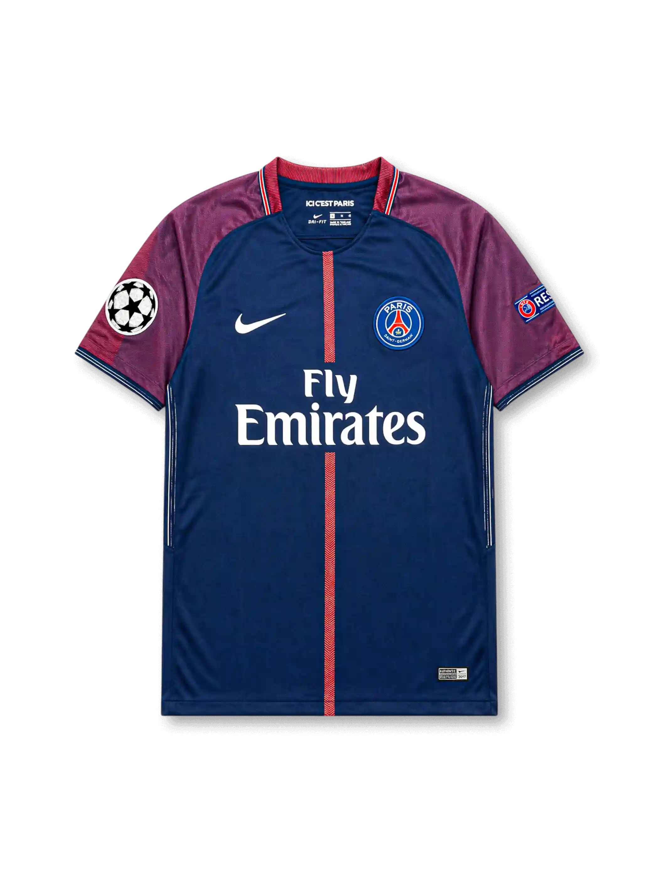 パリ・サンジェルマン 2017-18 ホーム UEFAチャンピオンズリーグ仕様
