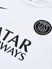 パリ・サンジェルマン ハーフジップ トレーニングセット ホワイト