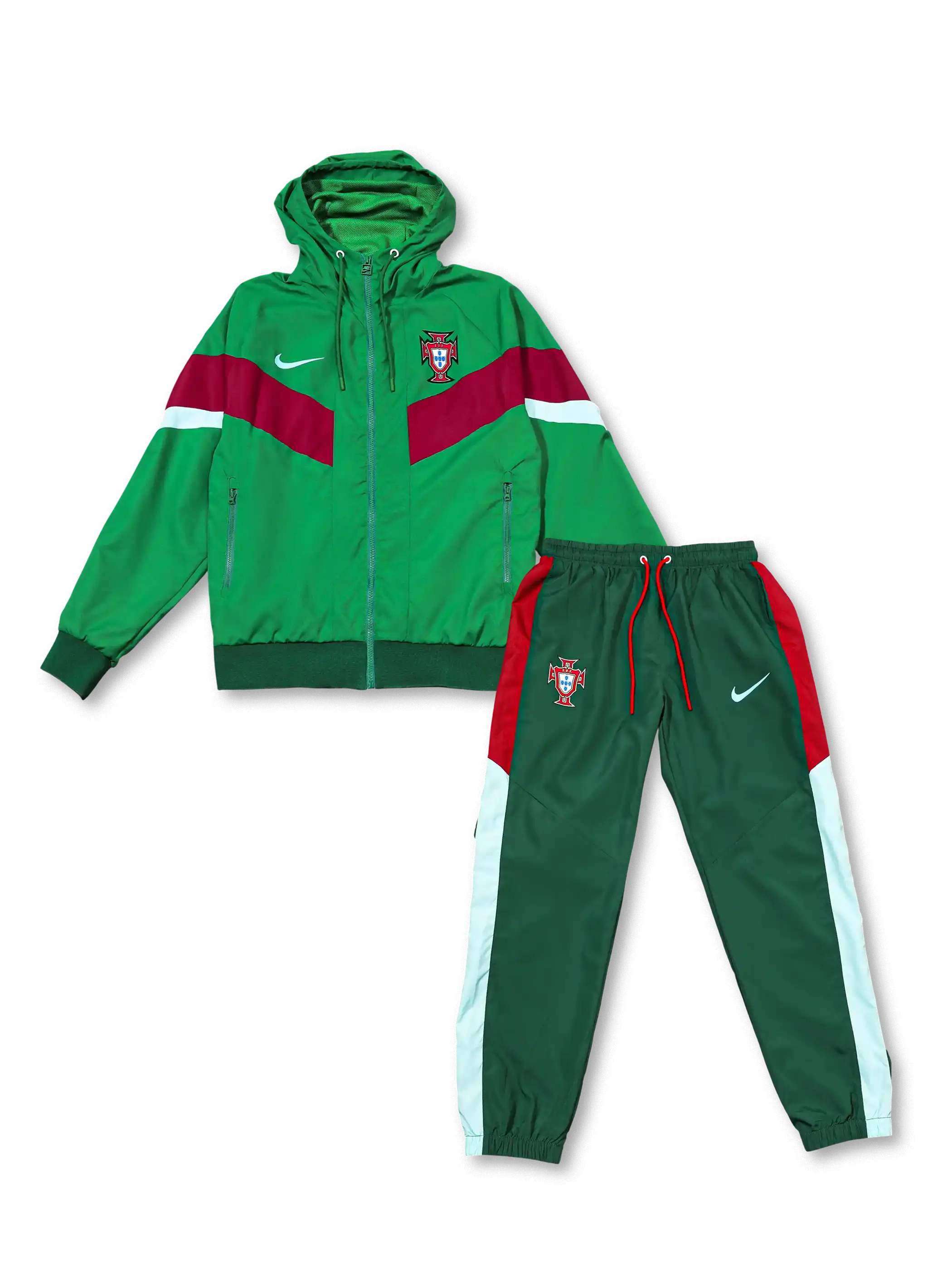 ポルトガル代表 トレーニング ウィンドブレーカー セットアップ 正面