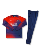 PSG ハーフジップ トレーニングセット 正面(グラデーション配色)