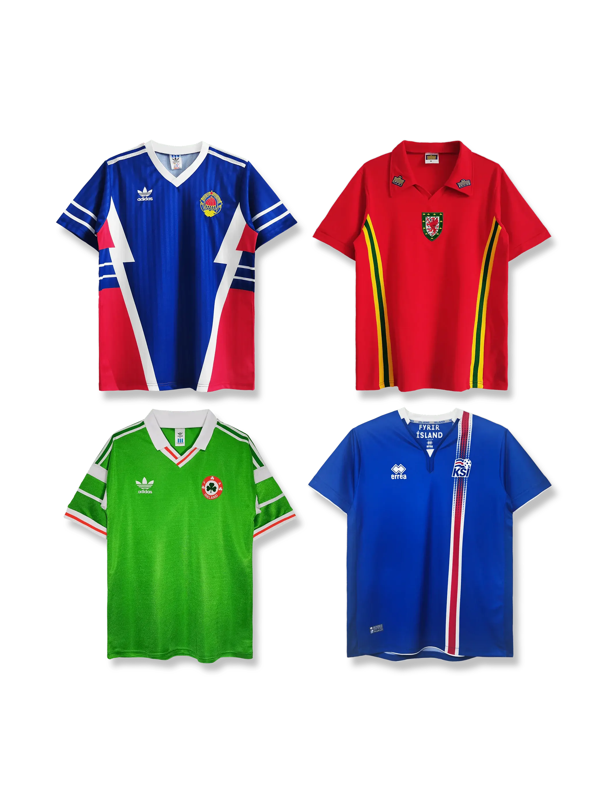 「レアクラブ福袋 無地ユニフォーム3枚セット, vintage football shirt bundle」