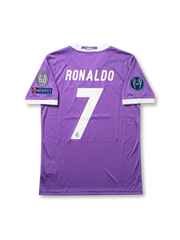 レアル・マドリード 2016-17 アウェイ UEFAチャンピオンズリーグ決勝カーディフ仕様 レプリカ ジャージ ロナウド 7番