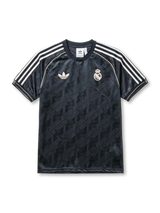 レアル・マドリード × adidas Originals ジャカードライフスタイルTシャツ — ブラック
