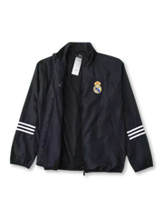 レアル・マドリード ブラック ウィンドブレーカージャケット アディダス仕様