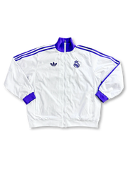 レアル・マドリード ホワイト×パープル トラックトップジャケット