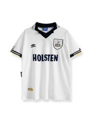 1994/95シーズンのトッテナム・ホットスパーホームユニフォーム、テッド・ウィルソン着用のクラシックサッカージャージ