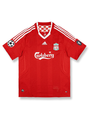 リバプール　ジェラード　ユニフォーム adidas リバプール 06/08 UCL ユニフォーム ホーム 半袖 #8 ジェラード
