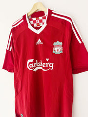 08/10 リバプール ホーム ユニフォーム ジェラード 8番-KICKO – Kicko