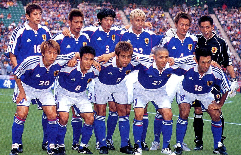 希少adidas日本代表2000年 サッカーユニフォーム 2着セット 2000年 日本代表 ホーム ユニフォーム adidas-KICKO – KICKO JAPAN