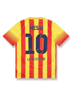 FCバルセロナ 10/11 アウェイユニフォーム Messi 10 M 【公式通販】