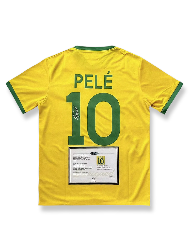ペレ サインプリント 1970 ブラジル ワールドカップ ホーム-KICKO – Kicko