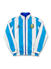 アルゼンチン代表 1986 復刻 リバーシブルジャケット ストライプ面 正面