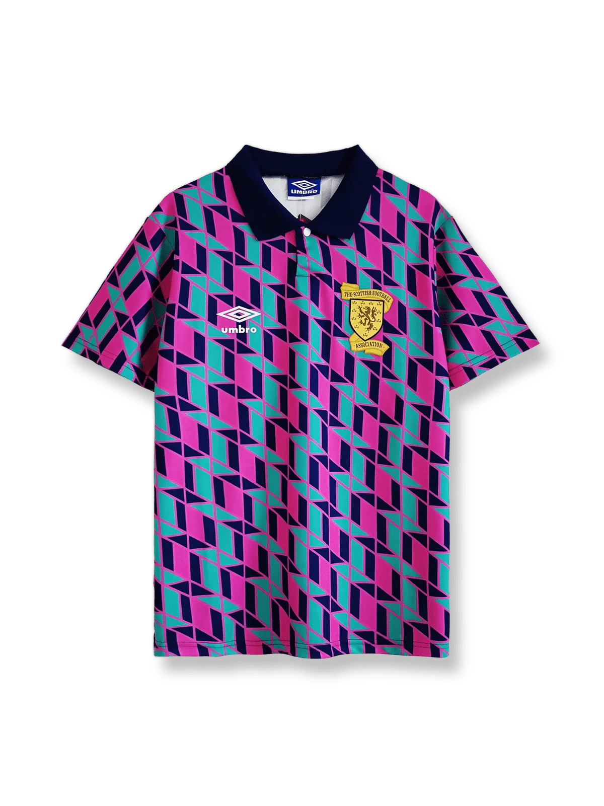 1988/89年シーズンスコットランドアウェイユニフォーム全体展示
