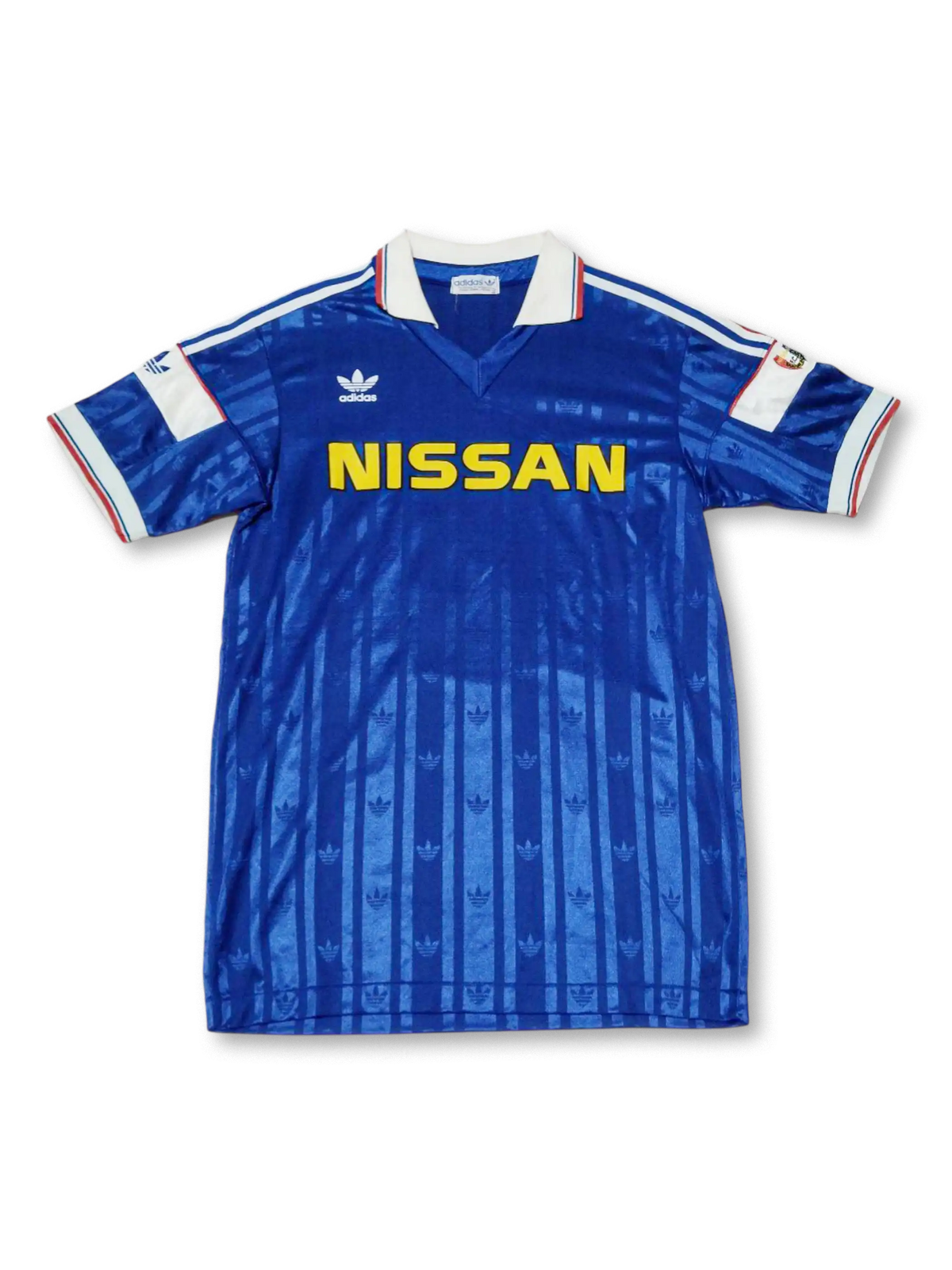 1989-92年日産自動車ホームユニフォーム 田中真二 3番 選手支給品 ビンテージサッカージャージ