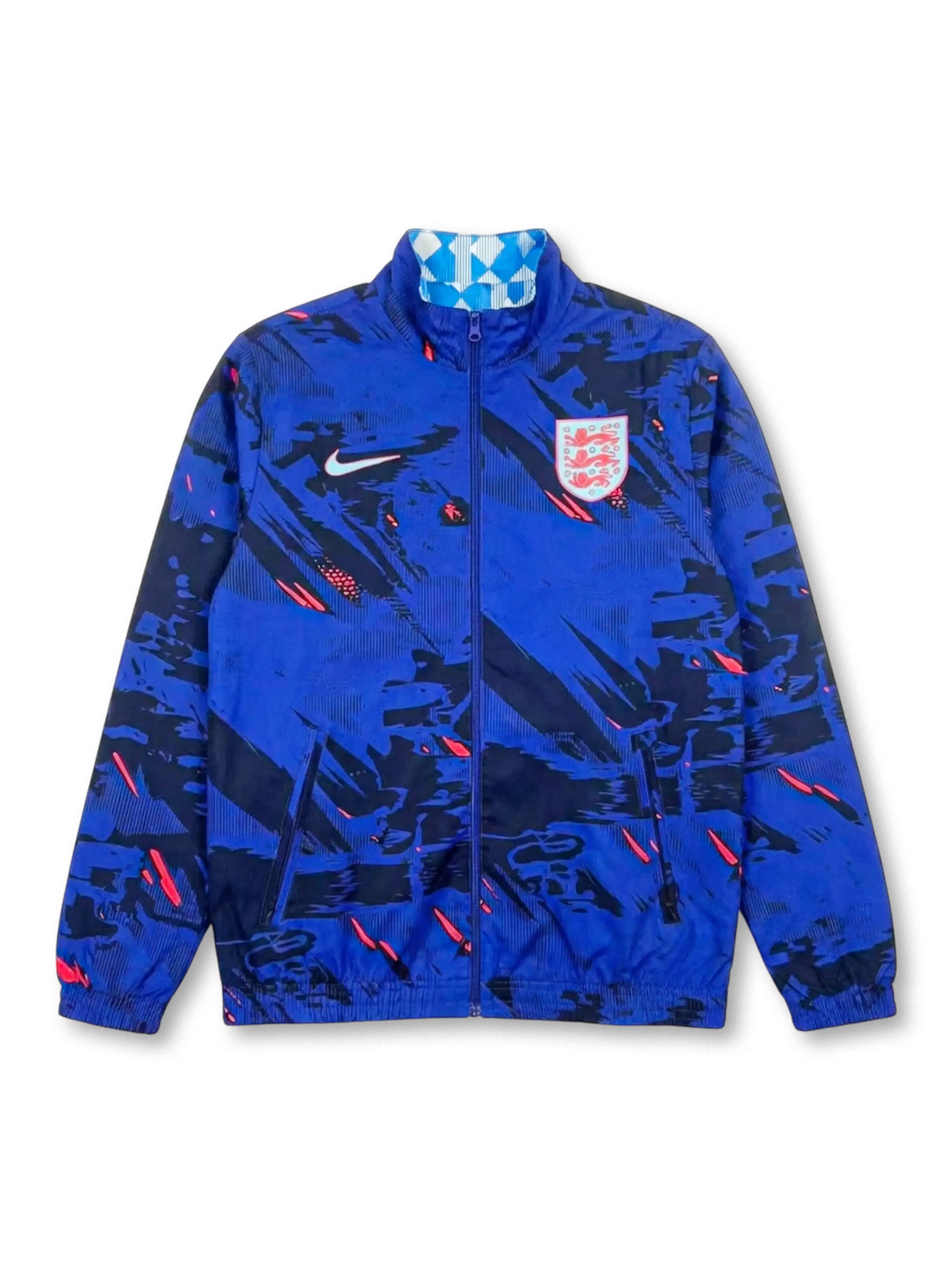 1990年イングランド代表 リバーシブルジャケット 表側デザイン