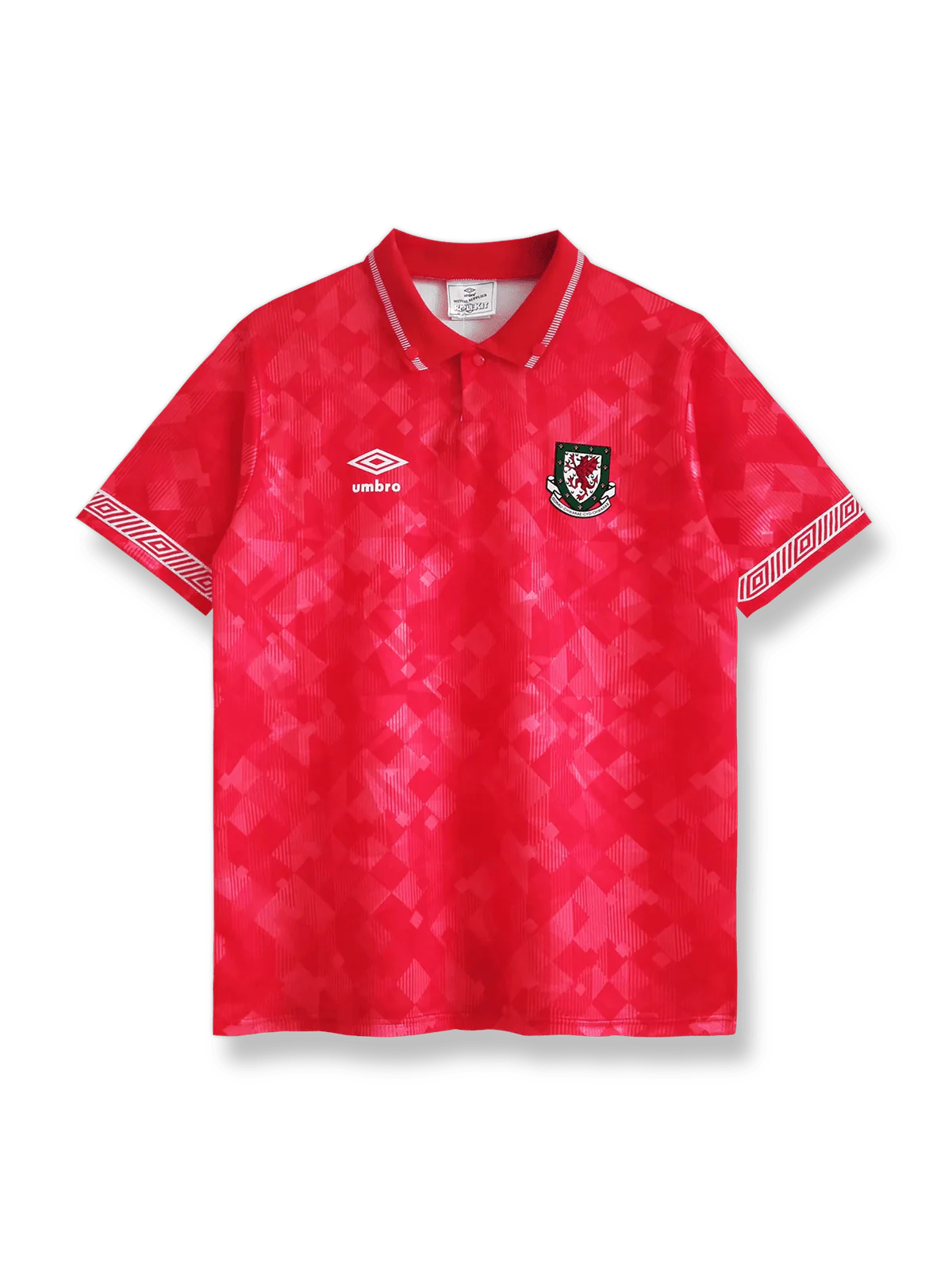 1990/92年シーズンウェールズ代表ホームユニフォーム全体図