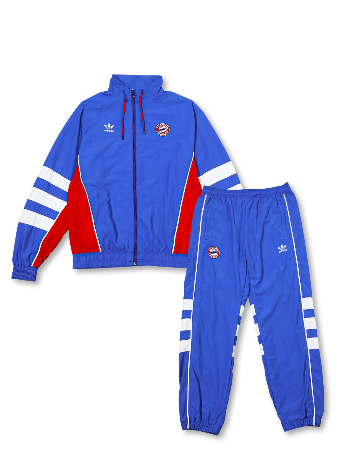 1990年代風バイエルン・ミュンヘン トレフォイル復刻トラックスーツ 正面