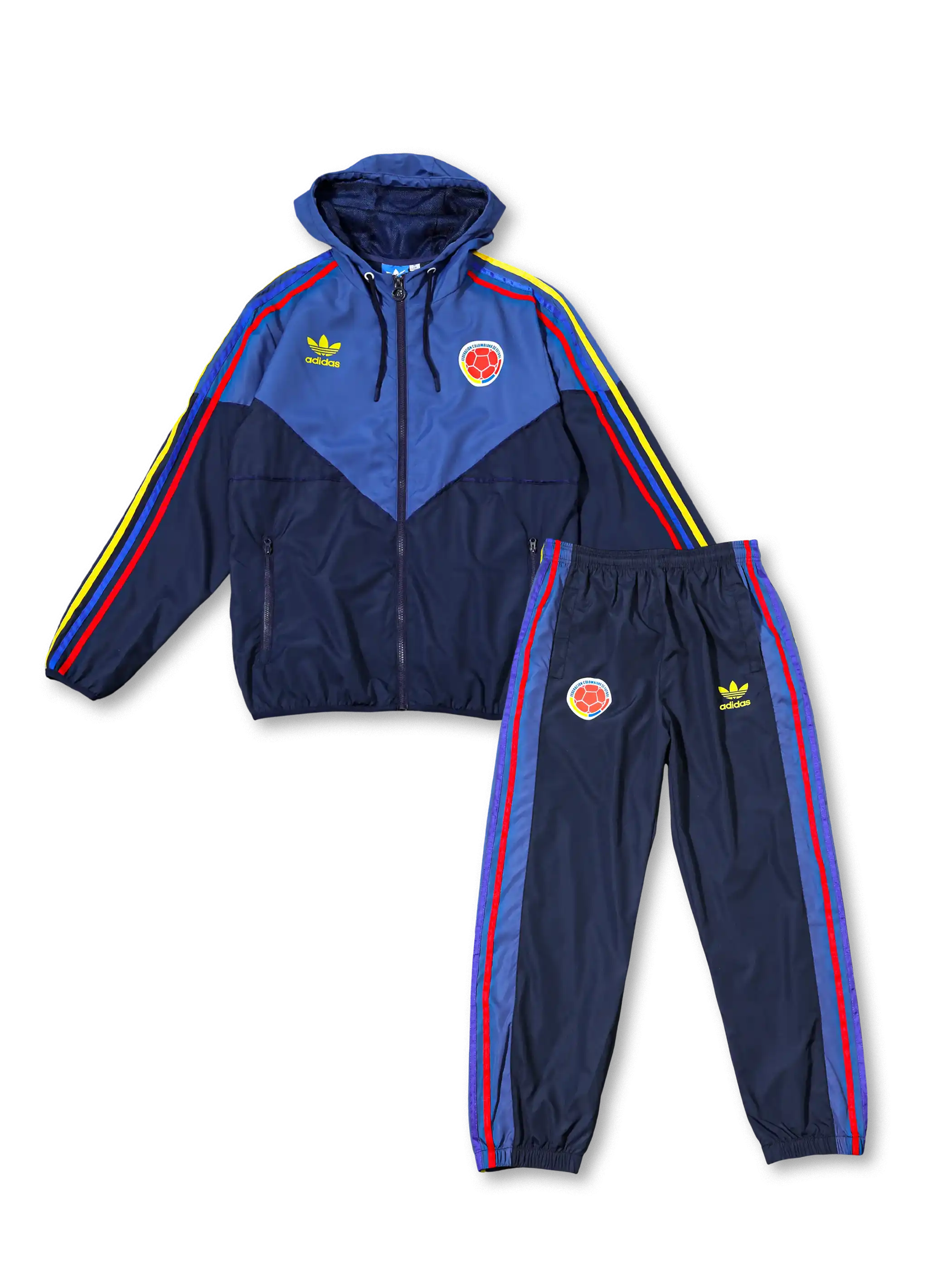 1990年代 コロンビア代表 レトロ トラックスーツ 正面