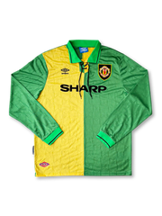 1992-94マンチェスター・ユナイテッド アウェイ ユニフォーム 正面