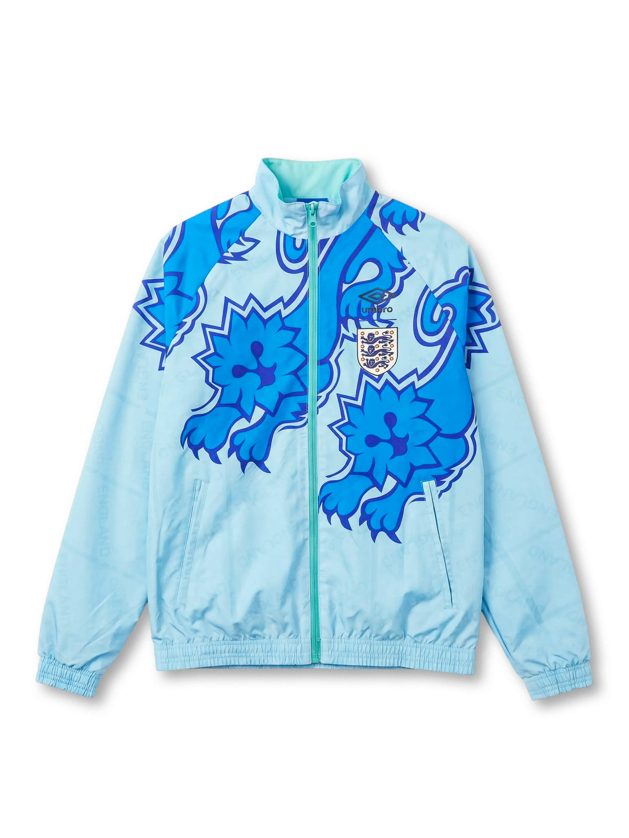 1992年イングランド代表アウェイ リバーシブルウィンドブレーカー 正面