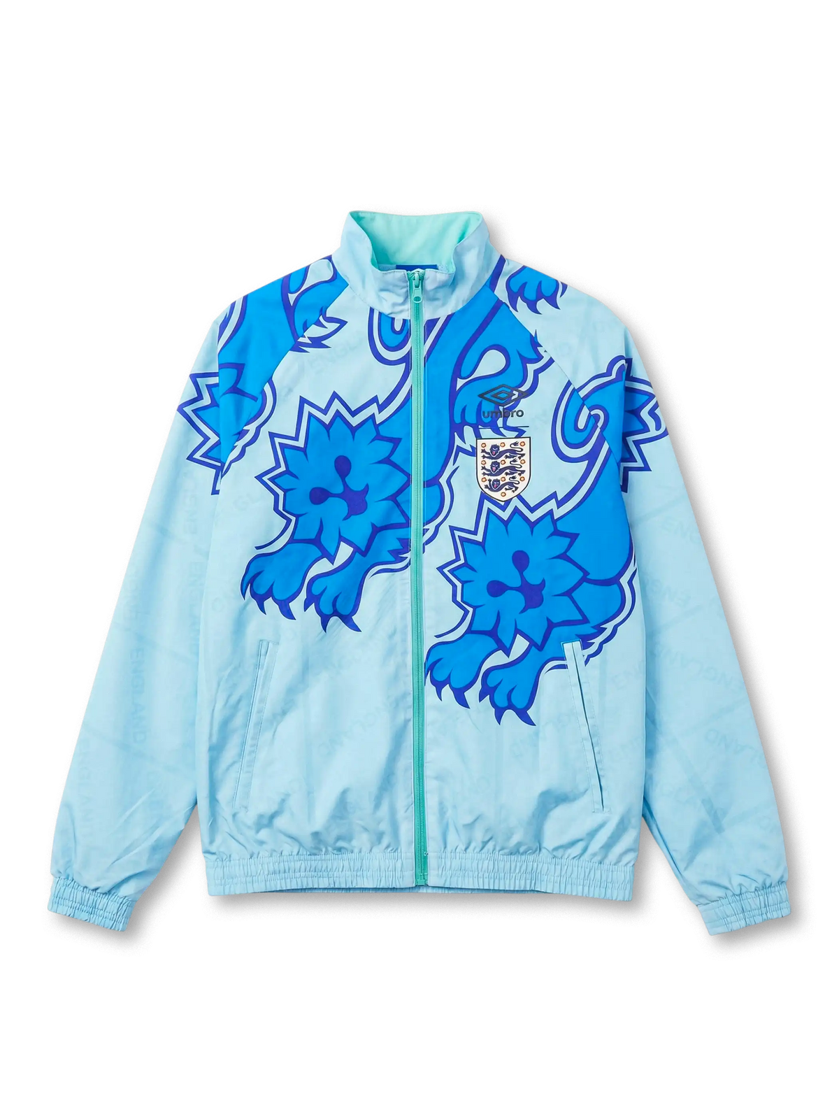 1992年イングランド代表アウェイ リバーシブルウィンドブレーカー 正面