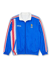 1992年 フランス代表 リバーシブル トラックジャケット ホワイト面 正面（三色幾何学復刻）