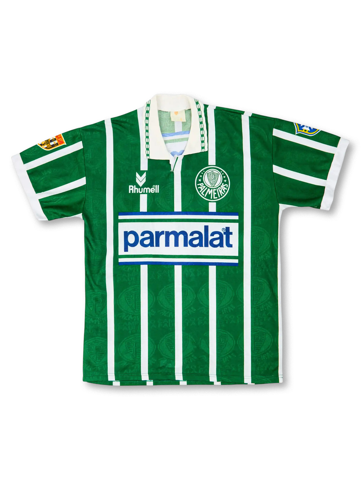 1993-94 パルメイラス ホームユニフォーム #7 Parmalat スポンサ