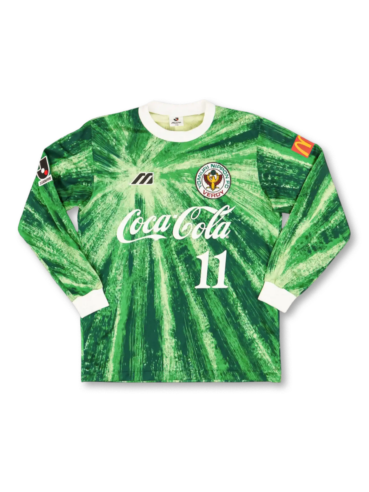 1993-94 Verdy Kawasaki Home match issue football shirt 11, vintage football shirt