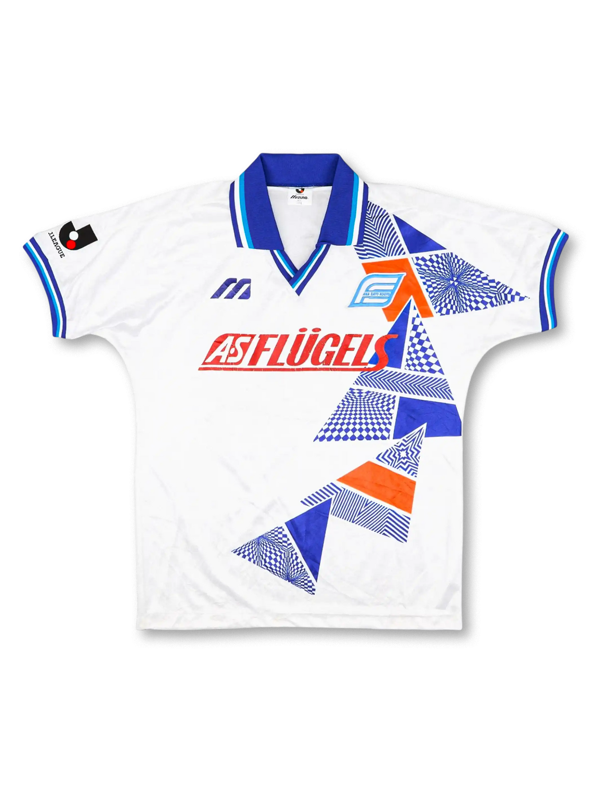 1993–94年 横浜フリューゲルス ホームユニフォーム ホワイトモデル AS FLÜGELS スポンサー