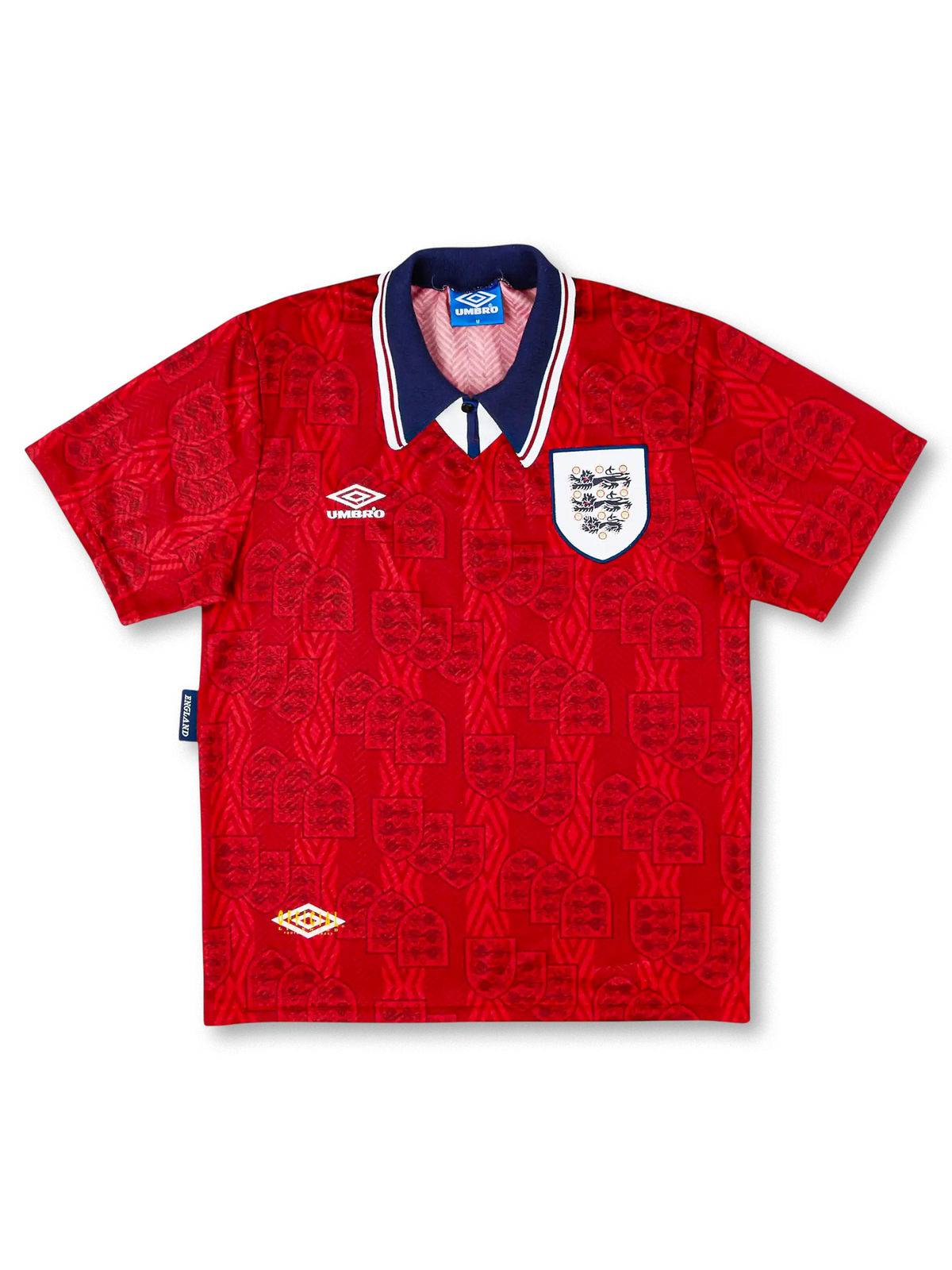 1993-95年イングランド代表アウェイシャツ