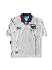 1993 England home jersey, vintage football shirt