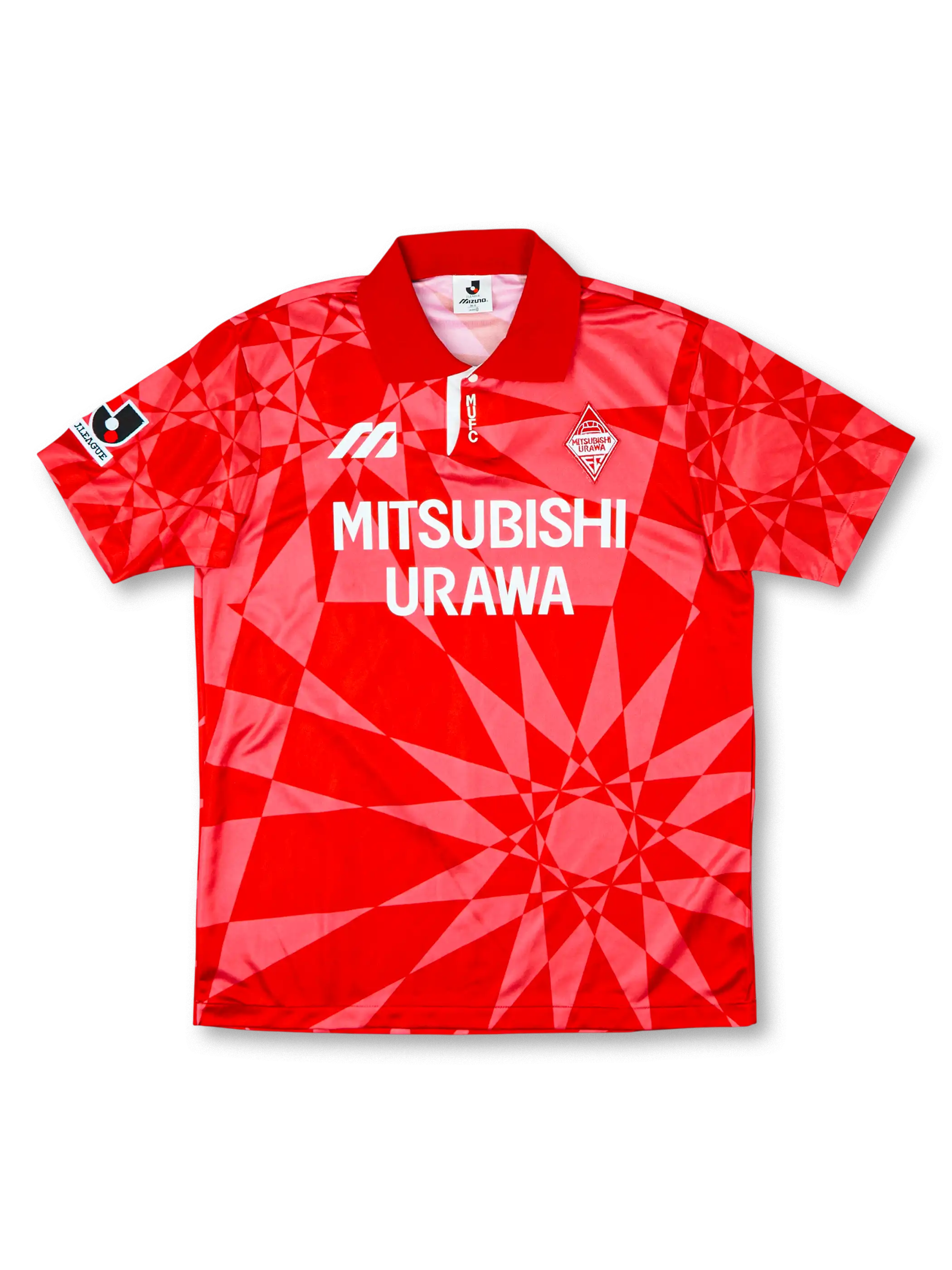 1993年 浦和レッズ ホームユニフォーム 三菱URAWAロゴ 90年代デザイン