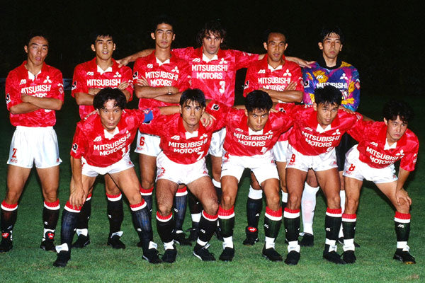 1993年 浦和レッズ ホームユニフォーム（三菱URAWA／ミズノ製）-KICKO