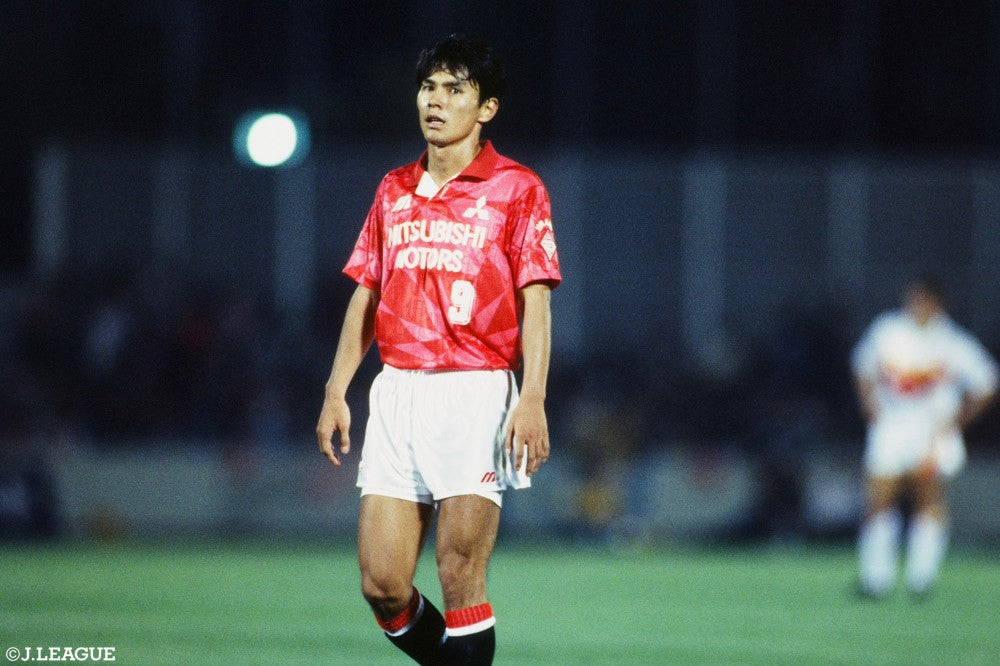 1993年 浦和レッズ ホームユニフォーム（三菱URAWA／ミズノ製）-KICKO
